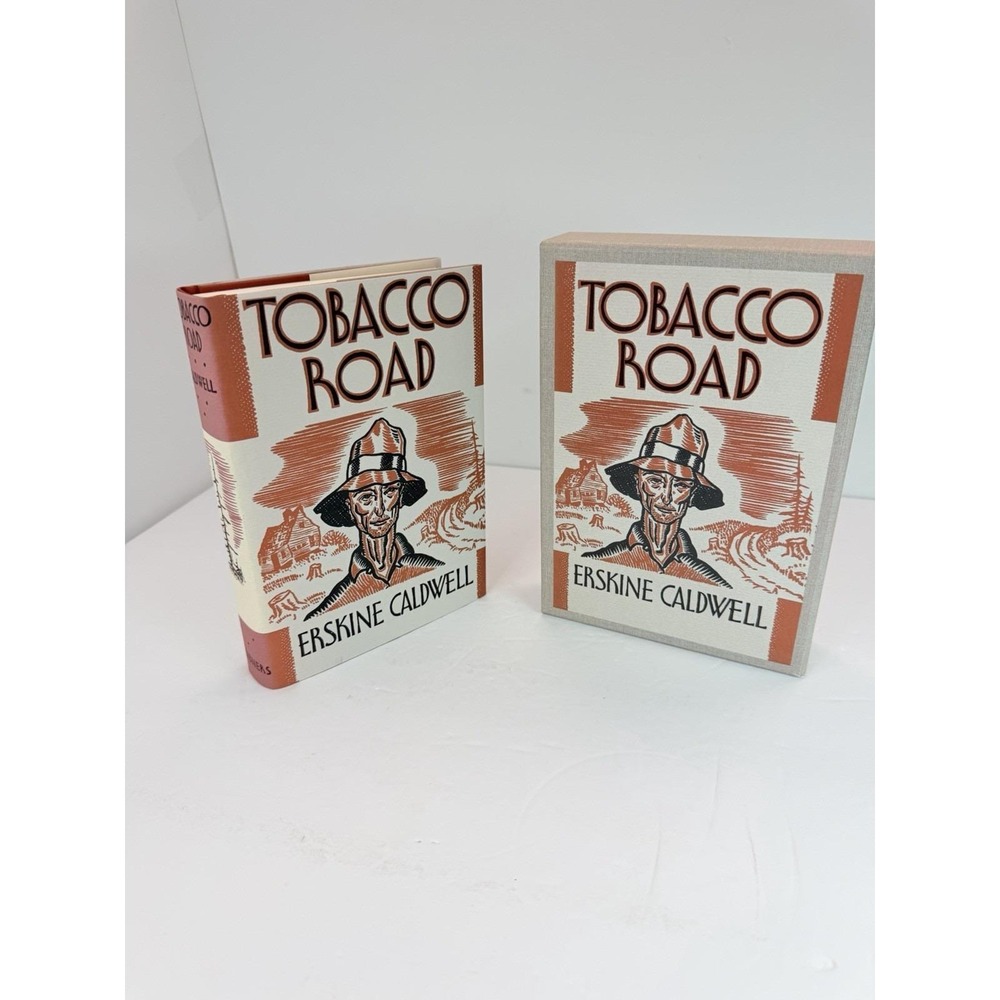 Tobacco Road by Erskine Caldwell Hardcover Book First Edition Library Facsimile
